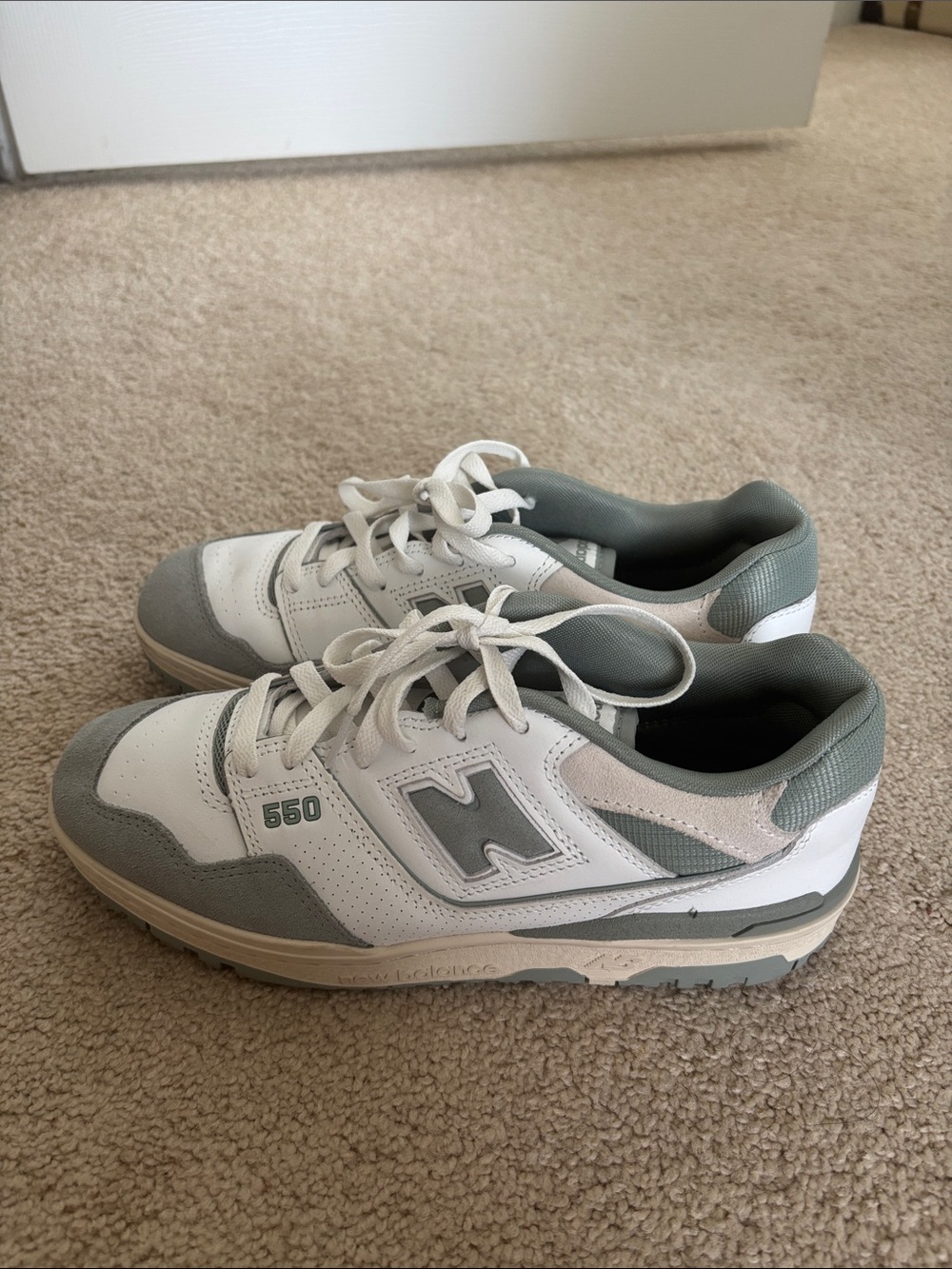New Balance 550 Seafoam Green